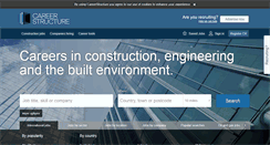Desktop Screenshot of careerstructure.com